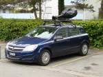 Opel Astra ZH 657035 mit Spezial Aufbau unterwegs f�r Googel Earth in Nidau am 05.05.2009
