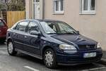 Diesen Opel Astra G habe ich in Dezember, 2025 gesehen.