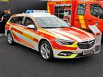 Neuer Opel Insignia Feuerwehr KdoW am 12.05.17 auf der RettMobil in Fulda