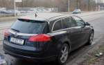 Opel Insignia am 09.01.10 in Hannover/Empelde.