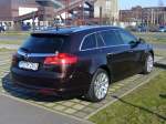 Mein neuer Opel Insignia Sports Tourer OPC-Line 4x4 auf dem Besucherparkplatz des Weltkulturerbes Zeche Zollverein Essen am 27.03.2011.