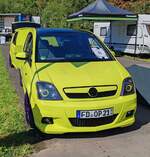 =Opel Meriva, gesehen beim 2025er Manta/Ascona-Treffen in Petersberg-Marbach