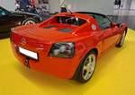 Heckansicht eines Opel Speedster. Techno Classica Salon in Dortmund am 25.09.2026.