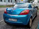 Rückansicht: Opel Tigra Mk2 Cabriolet in August 2020
