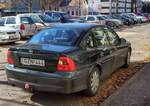 Rückansicht: Opel Vectra B in Februar 2021.