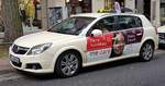 =Opel Vectra als Taxi steht im Juni 2019 in Fulda