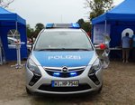 Polizei Hochheim am Main Opel Zafira FustW mit Blaulicht am 17.09.16 beim Katastrophenschutztag des Main Taunus Kreis in Hochheim am Main