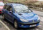 Hier ist ein Peugeot 206 SW zu sehen.