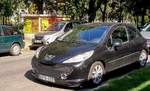 Peugeot 207, aufgenommen in Budapest (HU), September, 2019