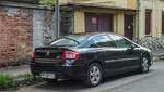 Rückansicht: Peugeot 407.