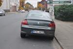 Peugeeot 407, in Lehrte, am 30.10.10.