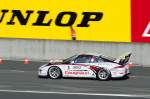 Mitzieher beim Porsche Cup France #3 , Porsche 911 GT3 Type 991, beim Training zum Vorrennen der 24h von Le Mans 2014