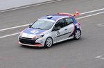 Startnummer 25. der Cup-Tourenwagen-Trophy, Ackermann-Esser im Renault Clio Cup SS, 2. Rennen  im Rahmen des Youngtimer Festival in Spa-Francorchamps am 24.7. 2016