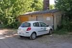 Clio - Dienstwagen der ITL Dresden am 11.06.2008 in Guben