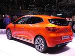 Der neue 2019-er Renault Clio (Rückansicht).