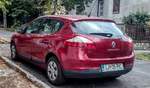 Renault Mégane III Rückansicht, gesehen in Pécs (Ungarn), Oktober, 2019