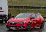 Renault Megane IV RS auf dem Hungaroring (Paddoc area) beim Blacpain GT Series (September, 2019).