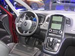 Interior des 2016-er Renault Scenic Sitzprobe am 04.03.2016 auf dem Autosalon Genf.