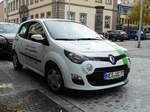 =Renault Twingo III steht im Oktober 2017 in Bad Neustadt