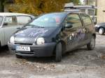Pfl�umchen-Twingo am 28.10.2009 in Camburg an der Saale