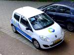 RENAULT TWINGO von water-net im Bereich der Nieuwe-Meersluis in Amsterdam; 110903