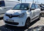 =Renault Twingo vom SOZIALWERK HESSEN steht im Mai 2023 in Fulda