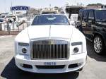 Rolls Royce Phantom White  in Saint Tropez.