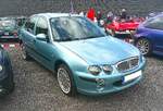 Rover 25 im Farbton teal blue aus dem Jahr 2004.