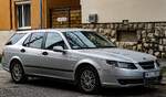 Hier ist ein Saab 9-5 Mk1 Combi Facelift zu sehen.