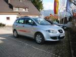 Seat Leon der DEUTSCHEN BAHN, gesehen in 77704 Oberkirch-�dsbach
