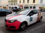 SEAT-Ibiza ist f�r den Friseurbedarf unterwegs; 121019