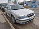 Tschechischer Skoda Octavia Kombi am 14.02.2025