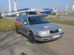 Hier ein Skoda Octavia Combi Pannenfahrzeug vom Skodaautohaus in meiner Heimatstadt. Gesehen am 24.04.2007. 