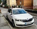 2019-er Skoda Octavia, gesehen in 09.2020.