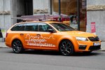 =Skoda Octavia der  Leipziger Fensterputzer , gesehen in Leipzig im Juli 2016
