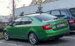 Skoda Octavia Mk3 RS mit einem 2L Diesel Motor.