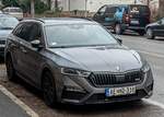 Skoda Octavia Combi Mk4 RS, gesehen in Dezember, 2025.