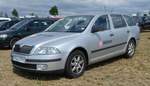 =Skoda Octavia der Malteser steht auf dem Besucherparkplatz der Rettmobil 2019 in Fulda, 05-2019