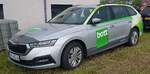 =Skoda Octavia IV der Firma BOTT, einem Spezialisten für Fahrzeug- und Betriebseinrichtungen, gesehen im Mai 2024 auf dem Besucherparkplatz der RettMobil