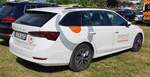 =Skoda Octavia als Firmenwagen vom Personalmanagement PROMEDI, gesehen auf dem Parkplatz der RettMobil 2025