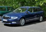 Skoda Superb Kombi am Flugplatz Bonn-Hangelar - 06.05.2013