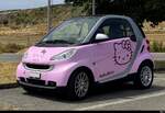 Ein Rosa Hello Kitty Smart abgestellt in Siselen am 07.07.2026