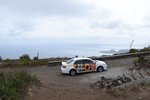 Toyota Corolla als Taxi auf dem Monte Verde, dem höchsten Punkt der Insel São Vicente (Mindelo/Cabo Verde, 23.03.2016)