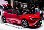 Der 2019-er Toyota Corolla hat einen guten Design bekommen, schade dass das Platzangebot hinten zu klein ist.