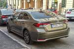 Rückansicht: Toyota Corolla Sedan ab 2019, gesehen in September 2019 (Pécs - HU).