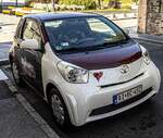 Hier ist ein Toyota IQ zu sehen. Foto: 10.2025.