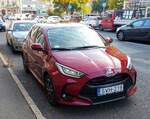 Diesen Toyota Yaris Mk4 (Flame Red) habe ich in Dezember 2020 aufgenommen.