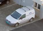 VW Caddy, Dienstfahrzeug des Hafenagenten des Hafens von Bergen (NOR) am 14.05.15.
