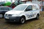=VW Caddy steht im Februar 2017 auf dem Parkplatz bei der Hessischen Landwirtschaftsausstellung in Alsfeld