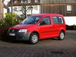 VW Caddy, gesehen in 36129 Gersfeld